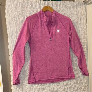 Old Navy: Active Go Dry Quarter-Zip Pullover Top, Thumbholes, Size: Medium